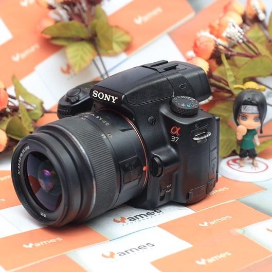 SONY A37 Lensa 18-55mm F3.5 Kamera DSLR