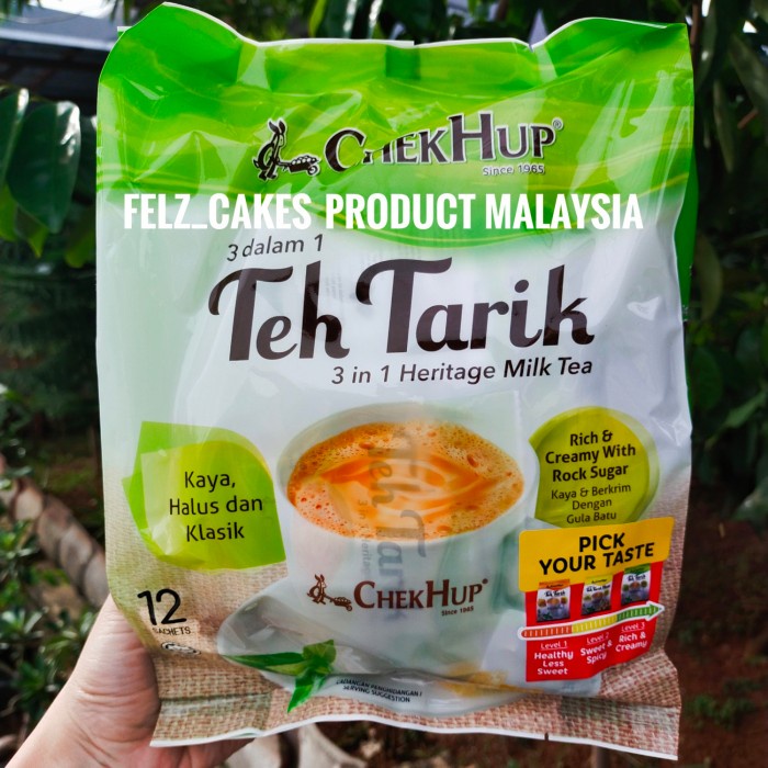 

chek hup teh tarik 3 in 1 malaysia