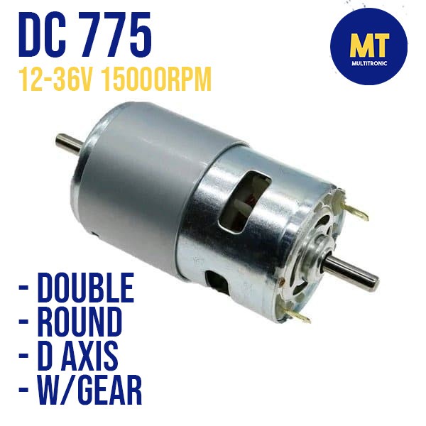 Termurah Dinamo Dc 775 12V-36V 15000 Rpm