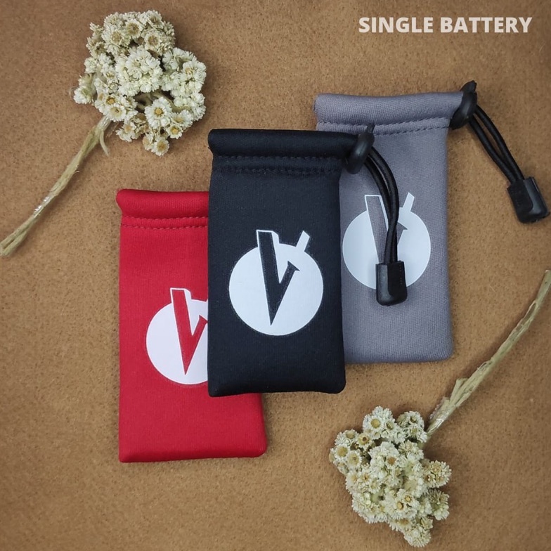 Langsung Beli Gan POUCH LOGO SINGLE BATTERY - POUCH M0D BUKAN DESCE / POUCH M0D ALLVAPE /POUCH SERBA