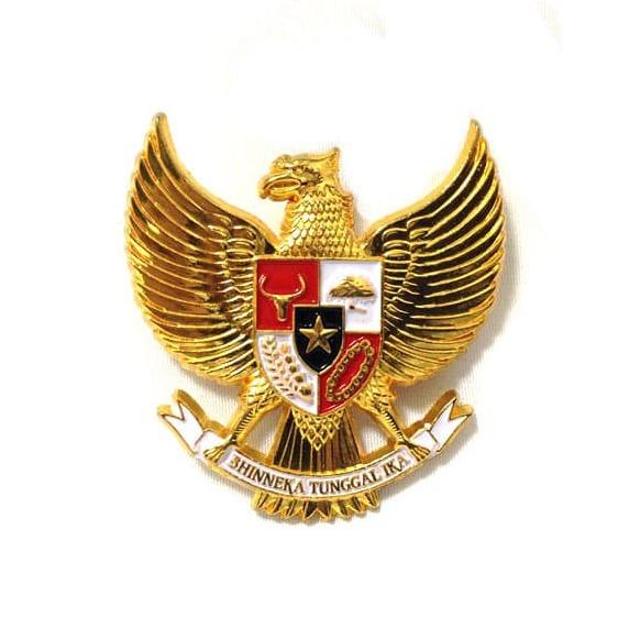 Pin Bros Bross Logo Emblem Peniti Indonesia Garuda Pancasila