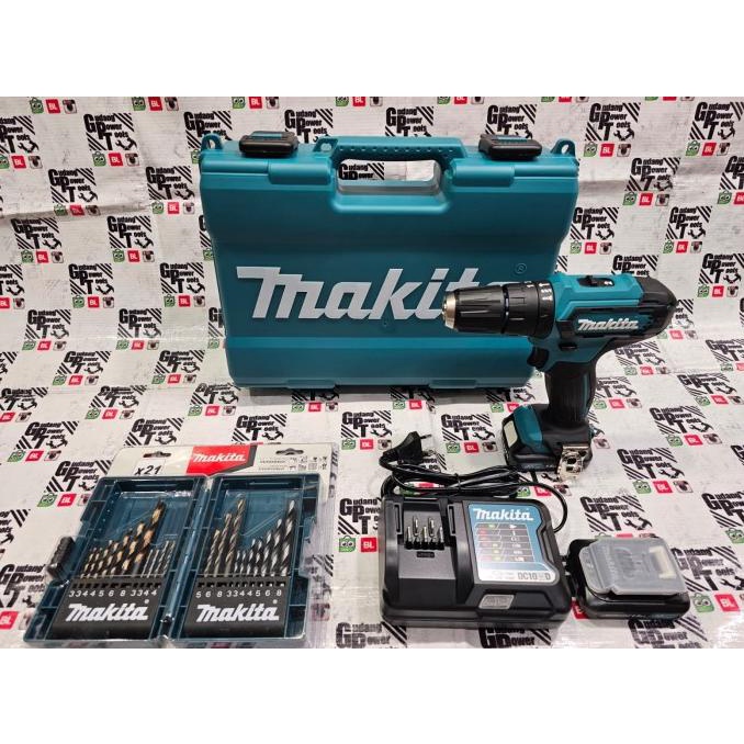 Paket Mata Bor 21Pc Mesin Bor Baterai Cordless Drill Makita Hp333D