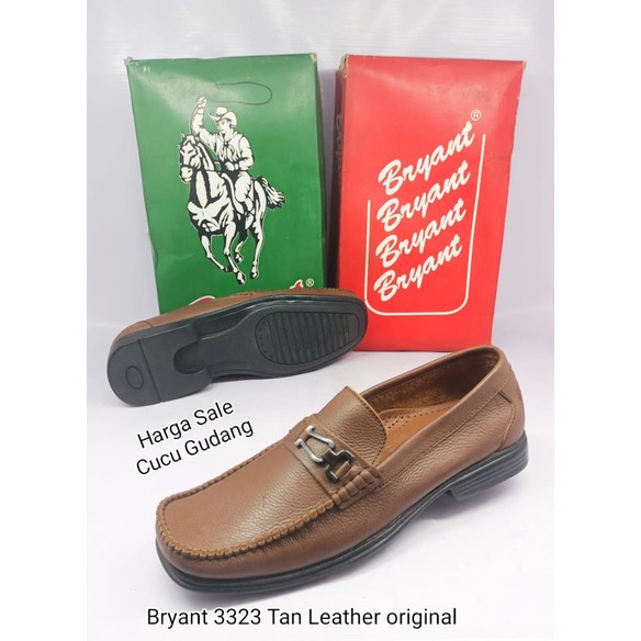 Sepatu Pria Kulit Asli Bryant 14_6332.Tan
