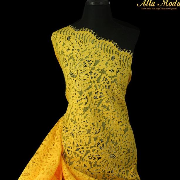 Brokat Perancis Yellow (3M) (Alta Moda)