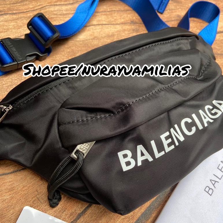 SEN431 Tas Waistbag pria Balenciaga import tas selempang pria wanita branded +