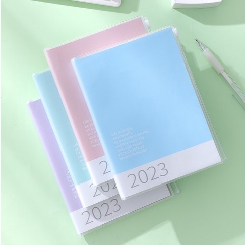 

Terlaris 2023 Pastel Weekly/Monthly Planner/Agenda Mingguan Bulanan Nb69I
