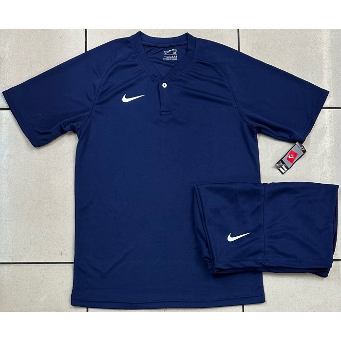 jersey / stelan futsal nike merah hitam / baju bola dewasa real pick
