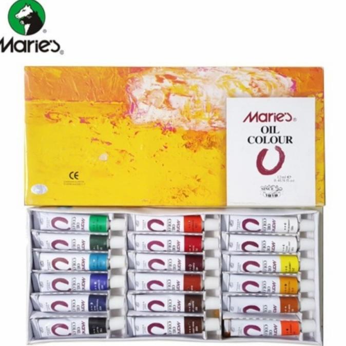 

Maries Cat Minyak Set 18 Warna / Oil Colour Maries
