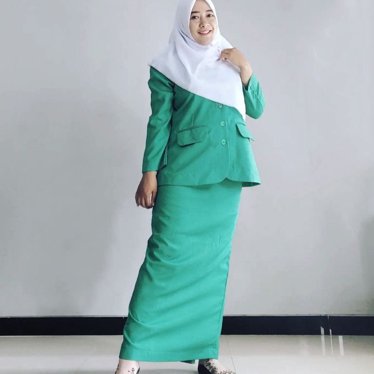 xqaa -56 JAS FATAYAT RESMI NASIONAL SATU SET / JAS WANITA RESMI  FATAYAT NU 939➚