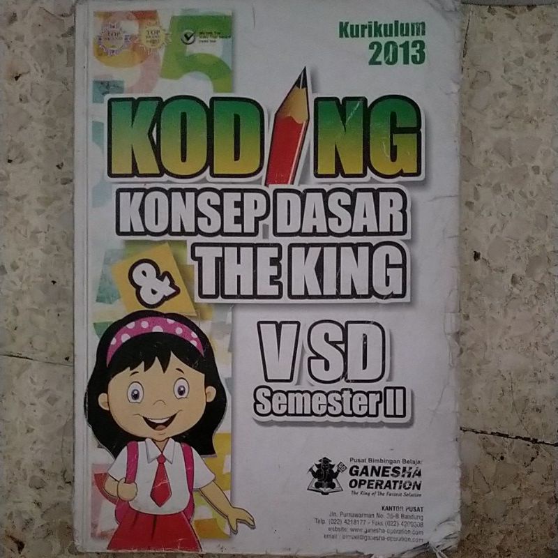 Buku Koding GO (Ganesha Operation) Kelas 5 sd