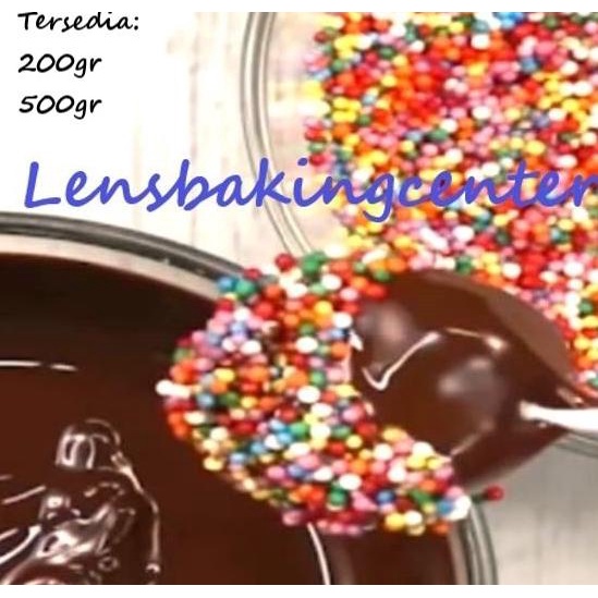 

Sale Spikel 200Gr |Sprinkle 200 Gr |Butir Gula Warna Warni | Rainbow Trimit