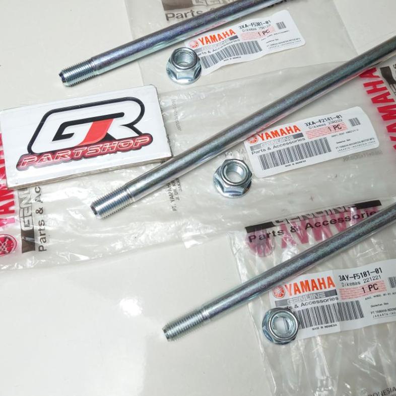 Terbaik As Mur 3 Set Roda Depan Belakang Arm F1Zr Force1 Ori Ygp Original Yamaha Fizr Fiz F1Z R Trom
