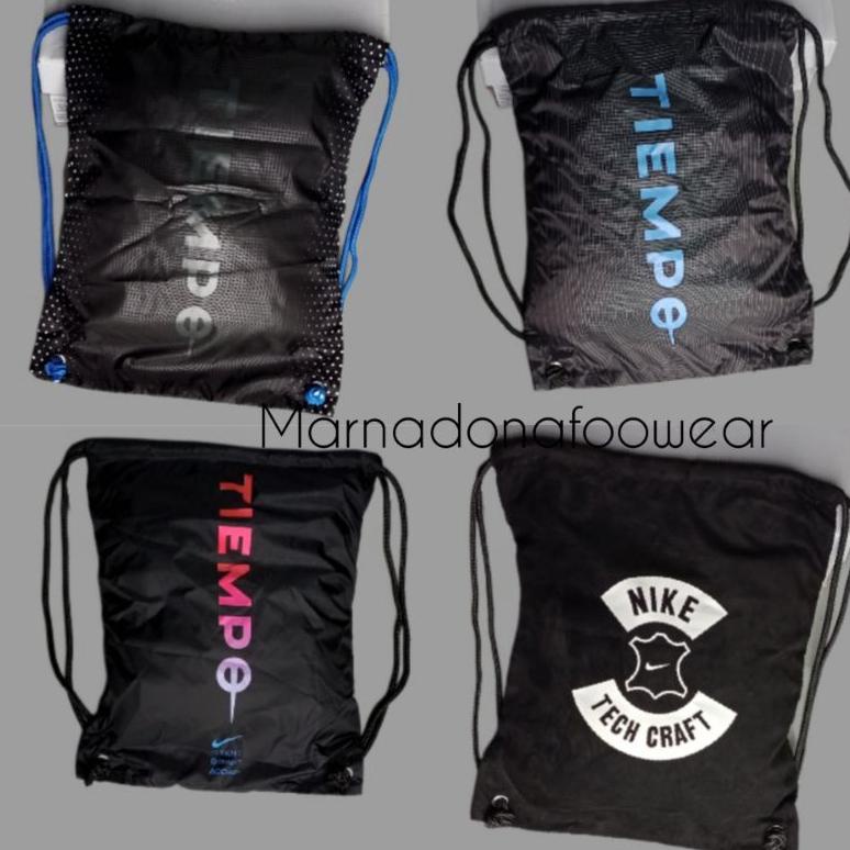 Gymsack NIKE  TIEMPO Original UNTUK SEPATU BOLA,FUTSAL,RUNNIG DAN LAINYA Best Seller