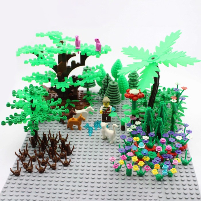 FLASH SALE BEST LEGO CITY MAINAN BALOK BANGUNAN TANAMAN POT BUNGA BONSAI DIY TERMURAH