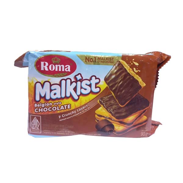 Promo Harga Roma Malkist Cokelat 105 gr - Shopee