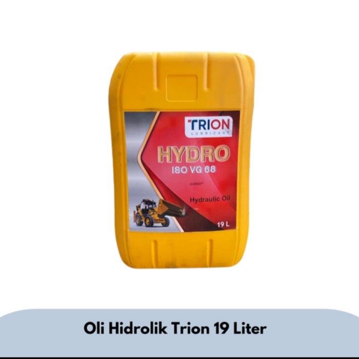 Best Seller Oli Hydraulic/Hidrolik/Turalik/Oli 10 Iso 68 Trion Pail (19 Liter)