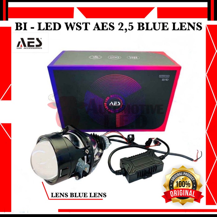Lampu Projector Biled Wst Aes 2,5 Inchi Blueles Biled Aes 35 Watt