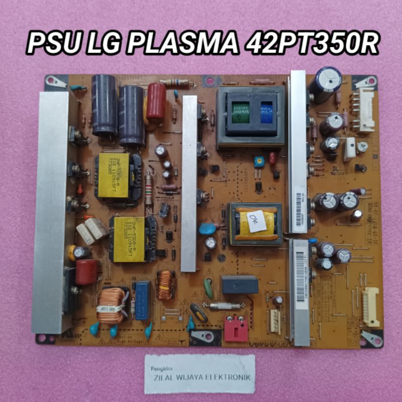LG 42PT350R - PSU - TV PLASMA - POWER SUPPLY - REGULATOR - MESIN TV - PSU MESIN LG - TV LG
