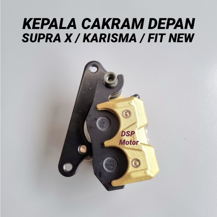 KEPALA BABI KALIPER CAKRAM BAWAH DEPAN KEPALA DISK SUPRA X-SUPRA LAMA