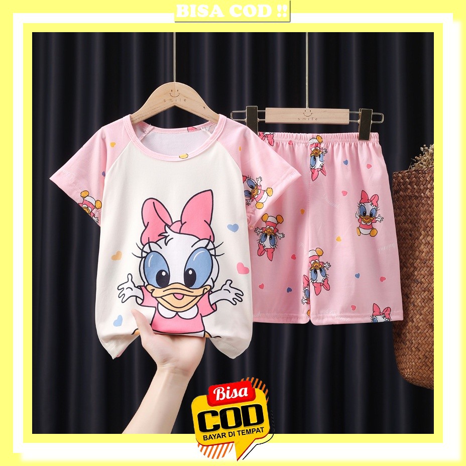 Setelan Anak Perempuan Import Cewe Dress Lucu Karakter Model Terbaru 2023 Atasan Anak Perempuan Mura