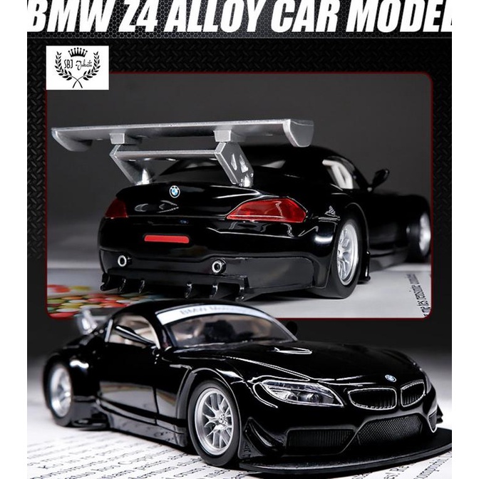 Diecast Miniatur Mobil BMW Z4 GT3 Metal Collection SKALA 1:32