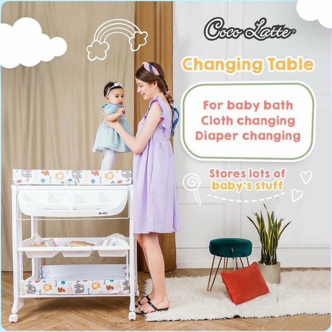 Cocolatte Baby Tafel / Changing Table / Bak Mandi