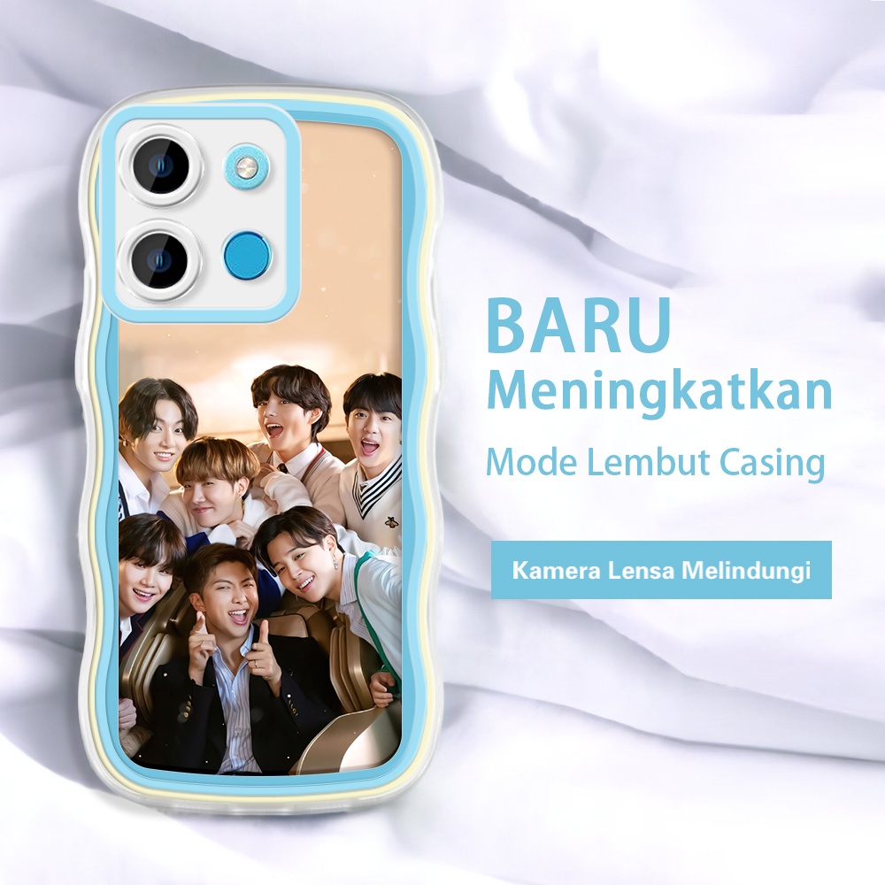 Infinix Smart7 Smart 7 6 5 4 4c 6Plus plus INS BTS Bangtan Boys BT21  Cool Kor Kesing case hp murah 