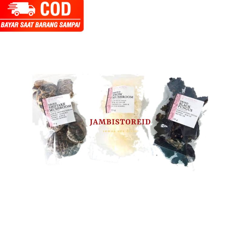 

(JAMBISTOREID) JAMBI LANGSUNG KIRIM Jamur Kering All Varian Hitam Putih Hioko Black White Mushroom 20gram Food Grade White Mushroom Sayur Buah Kering Collagen Drink Minuman Berkolagen Cina Keriting