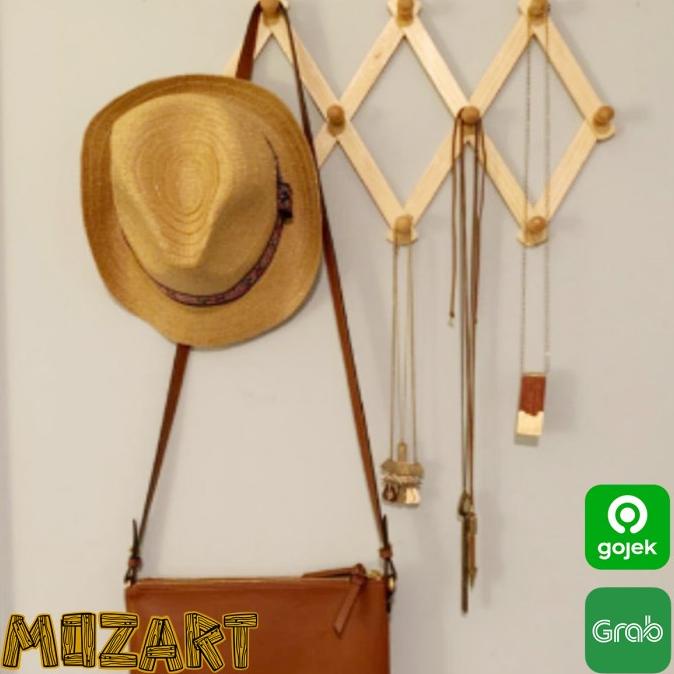 Limited Gantungan Baju Kayu Lipat / Wall Hanger / Hanger Kayu / Stand Hanger
