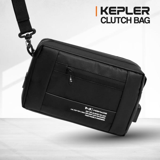 Clutch Bag Kepler Pouch Pria Wanita Hand Bag Waterproof - Mr Mads