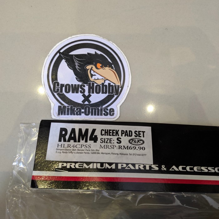 Terlaris Sparepart Busa Cheek Pad Original Helm Tsr Ram 4