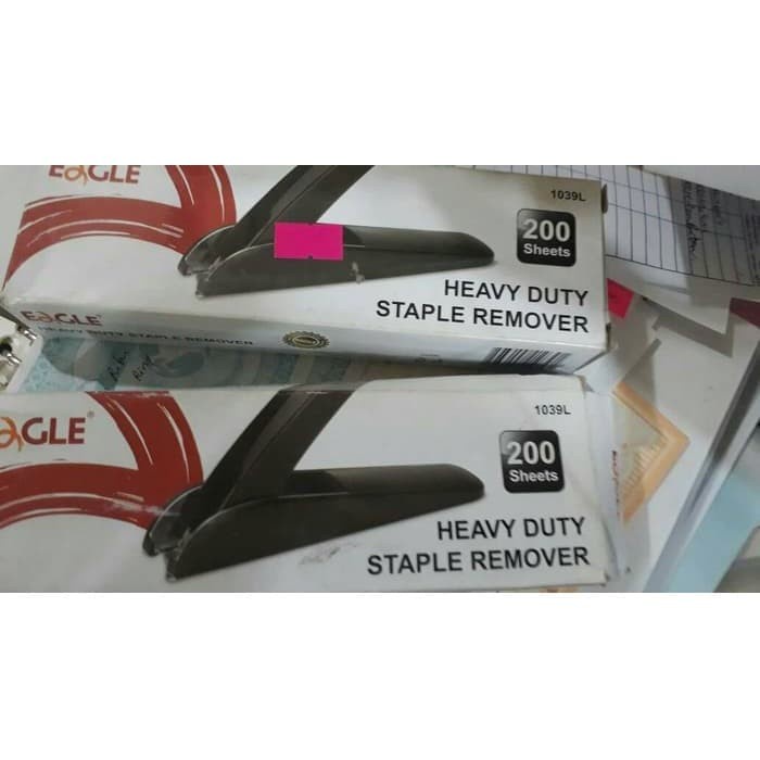 

STAPLE REMOVER STEPLES PEMBUKA STEPLES HEAVY DUTY MERK EAGLE