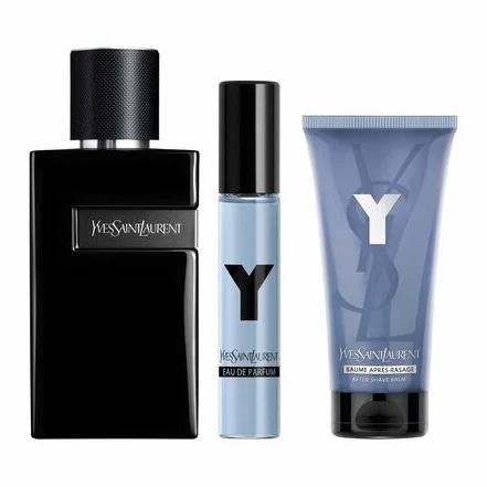 PARFUM ORIGINAL YSL Y LE PARFUM MEN (GIFT SET ISI 3) HACKSLION19