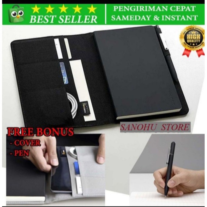 

Buku Catatan Agenda Xiaomi Mijia Paper Notebook With Card Slot Wallet