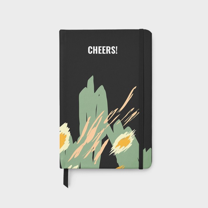 

Classic Notebook #Cheers! - Bullet Journal - Custom Notebook - Planner