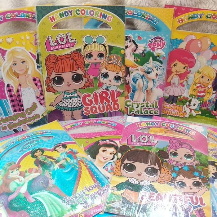 

Mainan Edukasi Mewarnai BUKU MEWARNAI - HANDY COLOURING - MAINAN EDUKASI ANAK