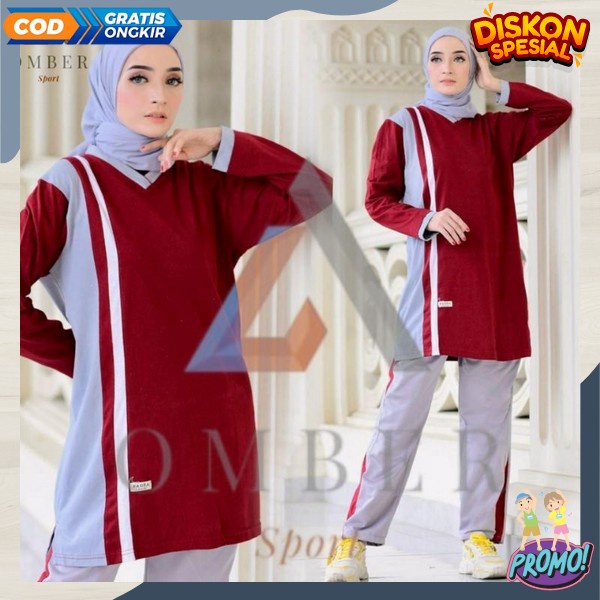 Set Baju Senam Terbaru Bj Senam Ibuibu Pakean Olaraga Viral Keren Stelan Buju Olahraga Ibu2 Bj Olah 