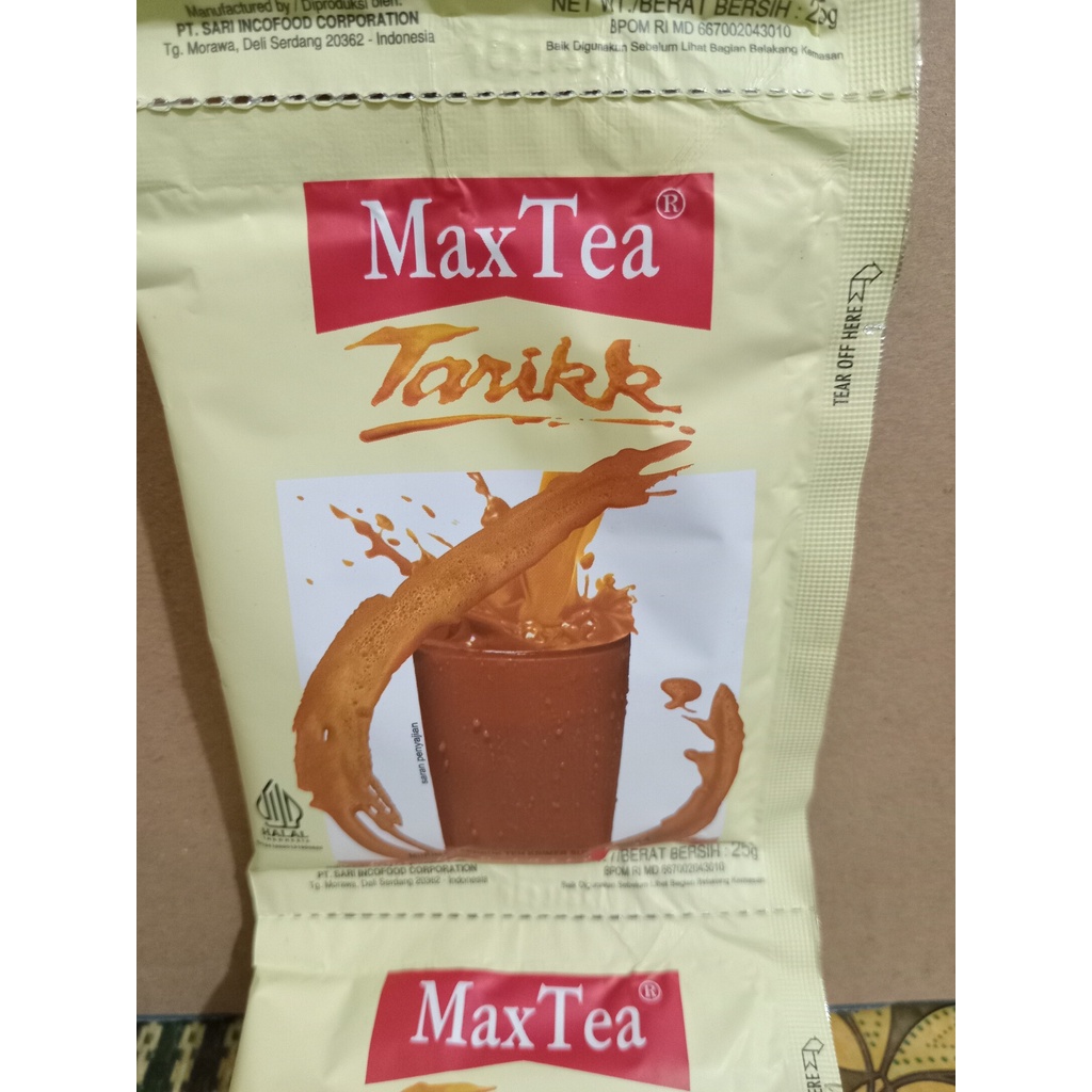 

Max Tea Tarik Sachet