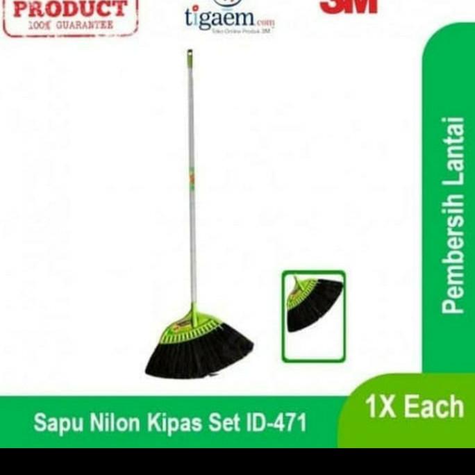 Laris Sapu Ijuk Kipas Scotch Brite