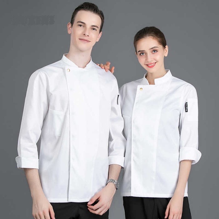 Best Seller Baju Koki Chef Jacket Koki Chef Seragam Koki Jacket Chef