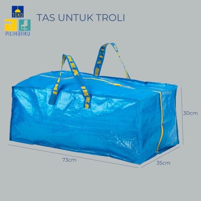 Terbaru Tas Troli Besar Utk Belanja/Groceries Bag/Laundry Bag/Shopping Bag