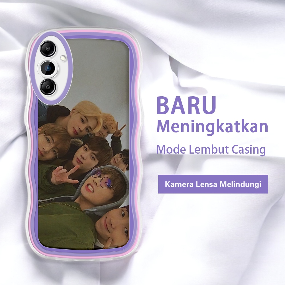 Samsung A14 A13 A20 A22 A21S A20S A23 A30 A30S 5G 4G INS BT21 BTS Bangtan Boys  Cool Kor Kesing case
