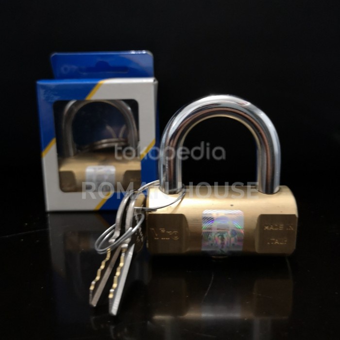 Gembok Viro Bulat 50 60 70 80 Kunci Gembok Pagar Rumah Gembok Kuningan Maryanticollection