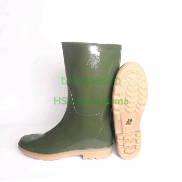 TERLARIS sepatu boots pria wanita AP 9303 HIJAU murah meriah Jumbo Extra Large
