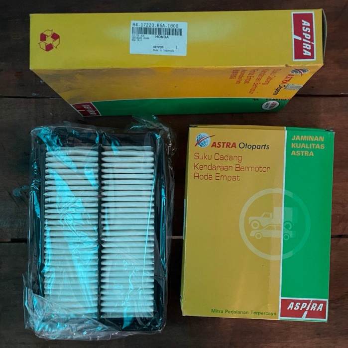 Filter Udara / Air Filter Aspira Original / ALL NEW CR-V 2.0 '13- , 2.4 '15 - / H4-17220-R6A-1800