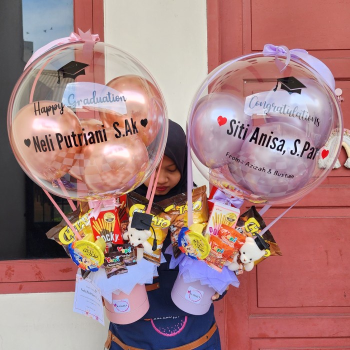 Best Seller Buket Balon Bucket Snack Bouquet Balon