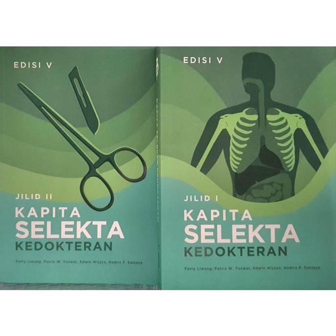 Kapita Selekta Kedokteran Jilid 1 + 2  Edisi TERBARU ORIGINAL - UI