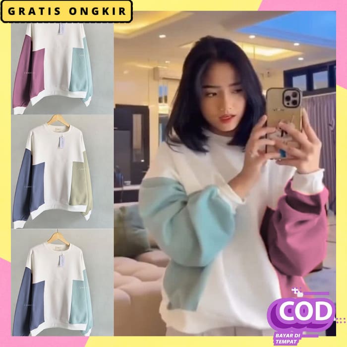 Sweter Cewek Dewasa Sweater Cwek Premium Murah Hoodie Atasan Tebal Remaja Baju Sweter Ootd 2023 Swea