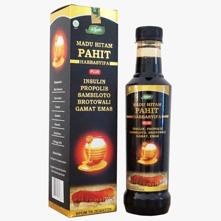 

Best Terlaris TS6CC Madu Hitam Pahit Habbasyifa Plus Insulin Propolis Sambiloto Gamat Gold 470gr E52 Terupdate