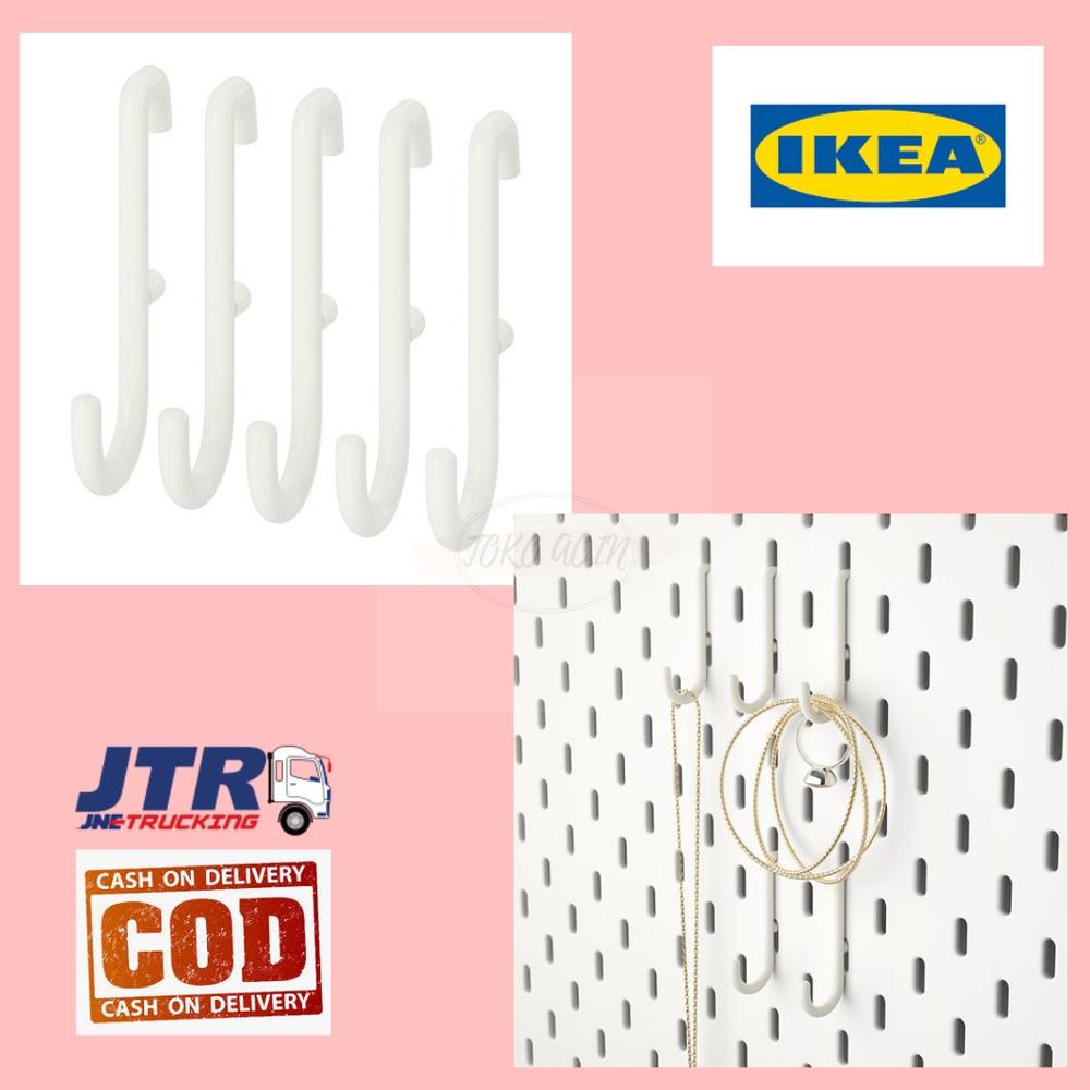 

8.8 [Ready Siap Kirim] Skadis Aksesoris Skadis Papan Notes, Pengait Papan Notes, Wadah Papan Notes, Aksesoris Papan Berlubang, Aksesoris Wall Organizer Grosir !!